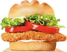 Hamburguesa de Pechuga Crujiente & Jitomate Fresco